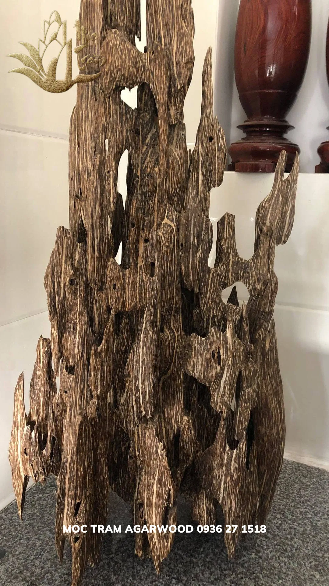 Hết hàng_Trầm hương cảnh - Trầm cảnh Tốc kiến vườn khối ghép lớn