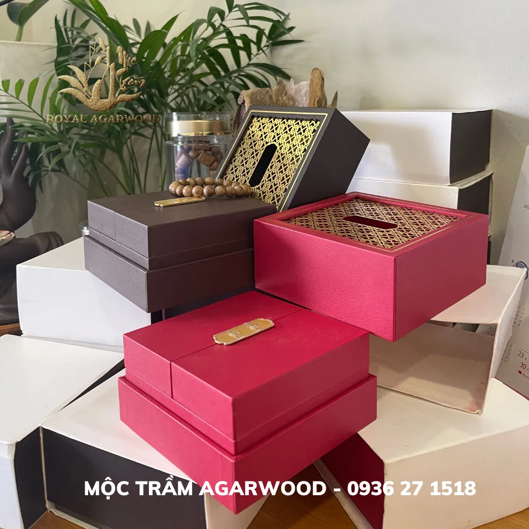 Hộp đựng trang sức cao cấp 3 lớp