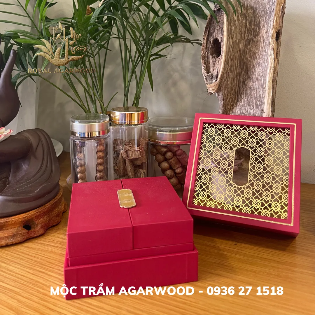 Hộp đựng trang sức cao cấp 3 lớp