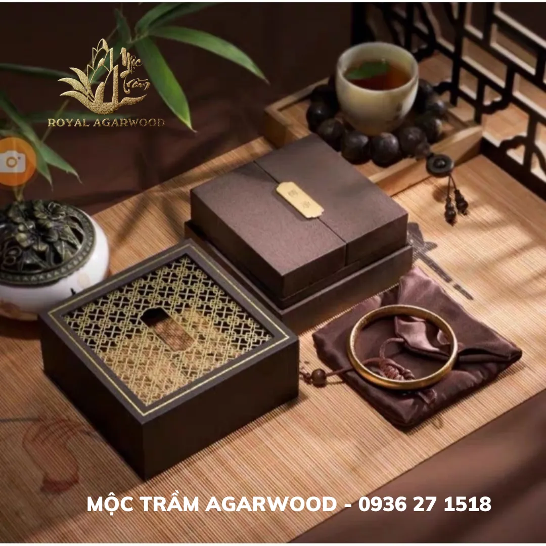 Hộp đựng trang sức cao cấp 3 lớp