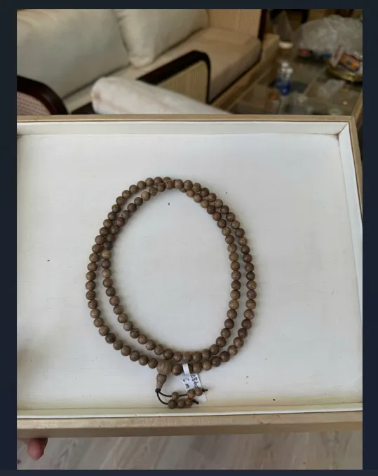 VÒNG TAY TRẦM HƯƠNG 108 HẠT_AN KHANG, SỨC KHỎE