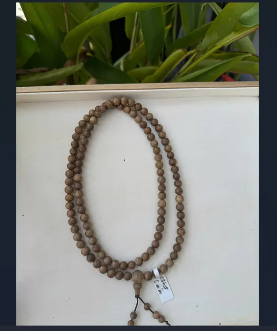 VÒNG TAY TRẦM HƯƠNG 108 HẠT_AN KHANG, SỨC KHỎE