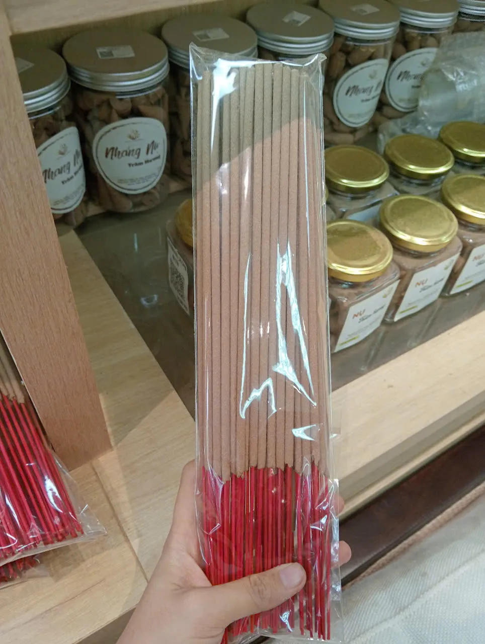 [Cao cấp] Nhang/ hương Trầm hương thành phần tự nhiên thơm nhiều giá sỉ cao 30-40 cm