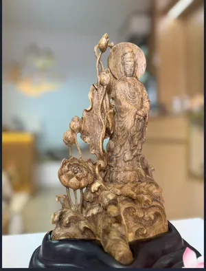 Đã bán _TƯỢNG PHẬT BÀ QUAN ÂM BỒ TÁT_TRẦM HƯƠNG THIÊN NHIÊN