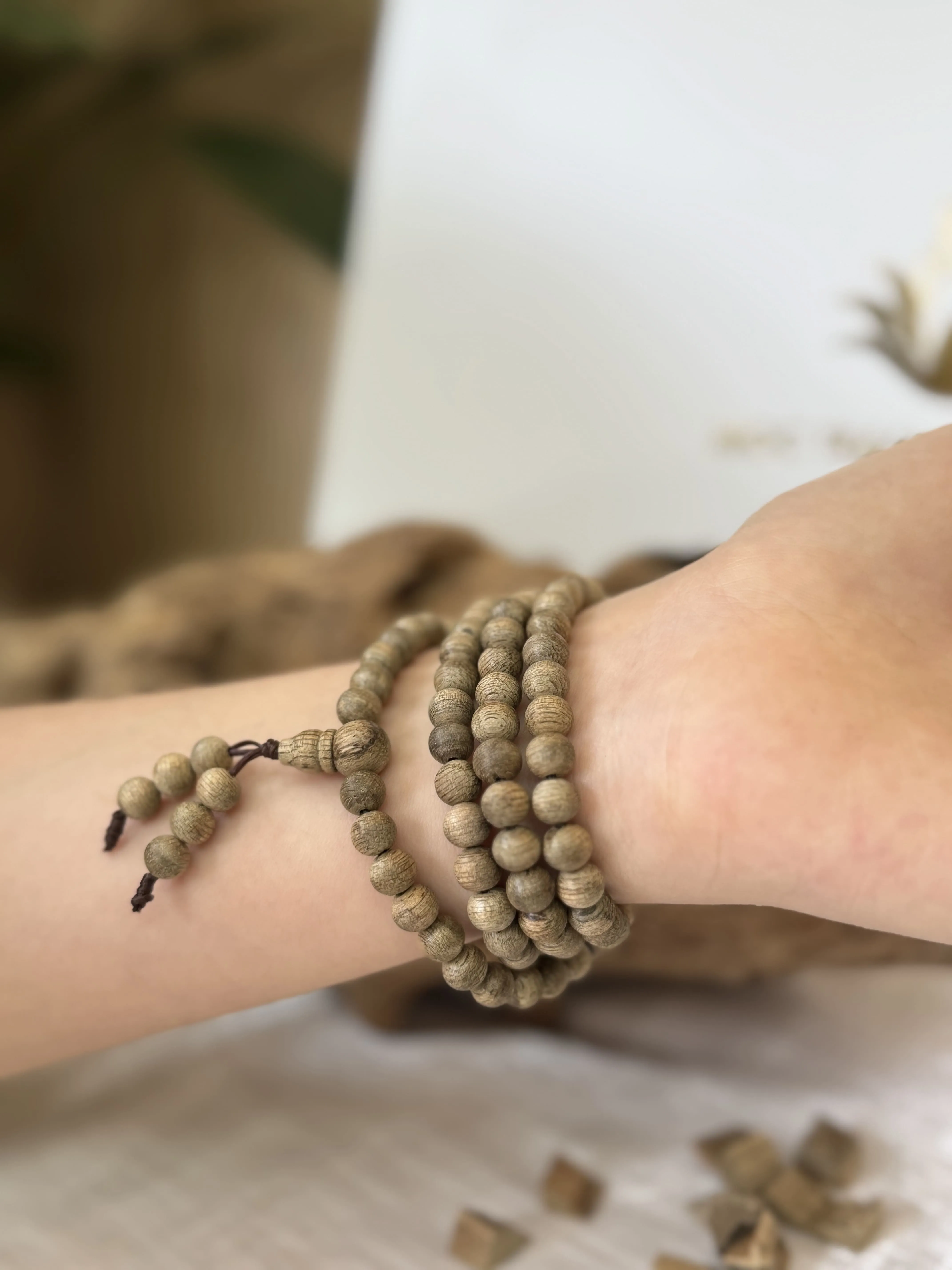 Vòng tay 108 hạt Trầm Banh Malaysia