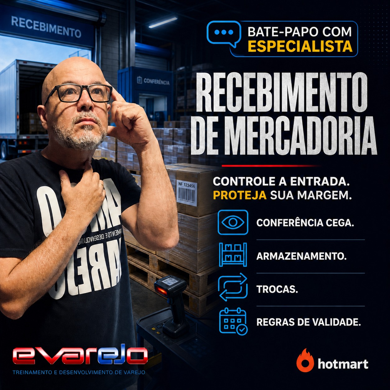 Bate-Papo: Recebimento de Mercadoria