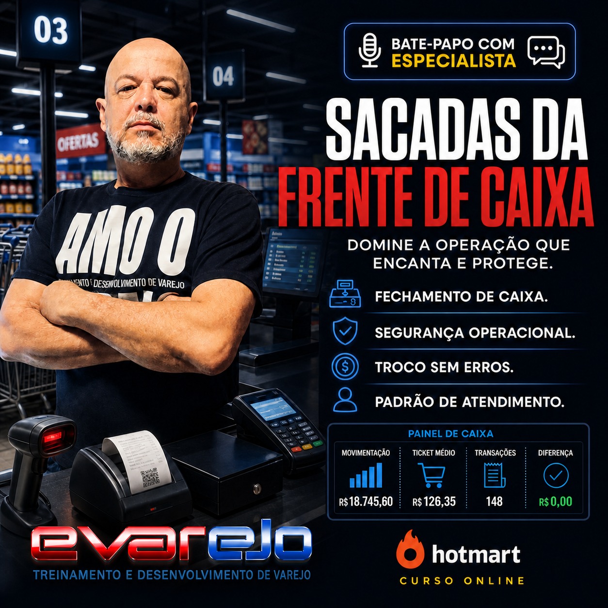 Bate-Papo: Frente de Caixa