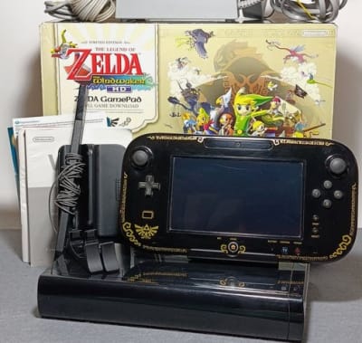 NINTENDO WIIU ZELDA WINDWAKER PREMIUM PACK console 32gb COMPLETA BOXATA