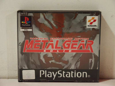 Metal Gear Solid MGS Sony Playstation PS1 PAL FR