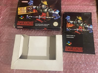 Super Nintendo / killer Instinct / Boîte + Notice / PAL FAH / SNES PAL