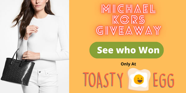 ToastyEgg - Winner Announcement: Michael Kors Handbag