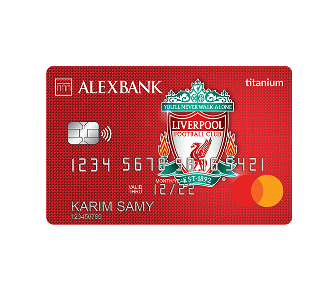 بطاقة ليفربول تيتانيوم الائتمانية