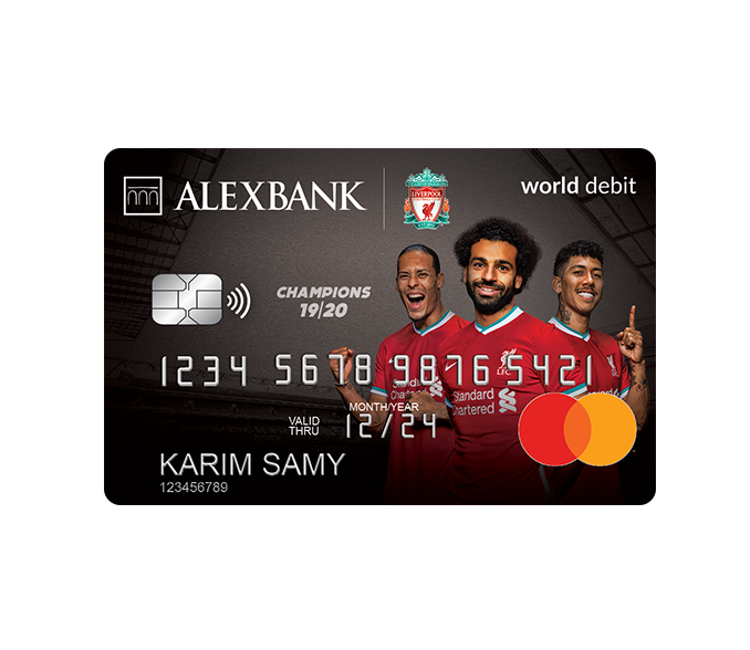 Liverpool FC World Debit Card