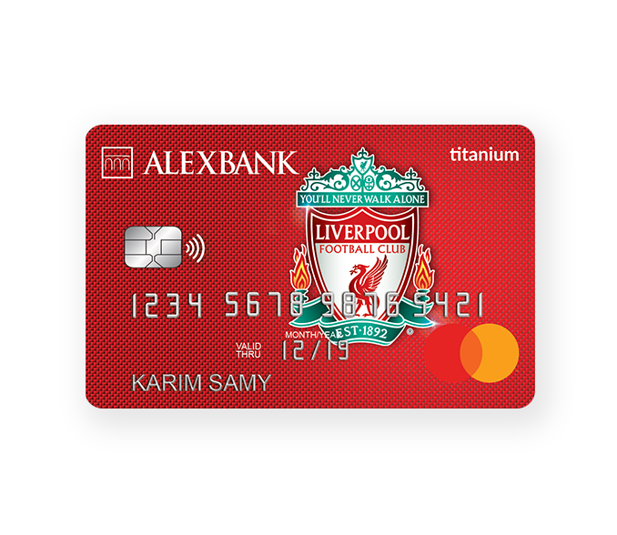 بطاقة ليفربول تيتانيوم الائتمانية