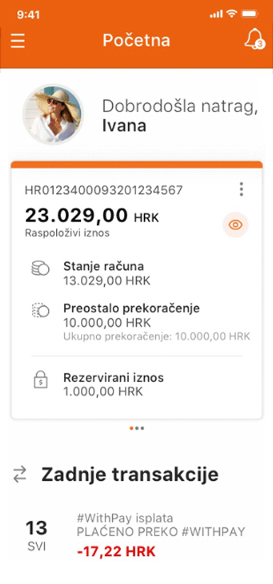 mobile phone with mobile wallet Wave2Pay