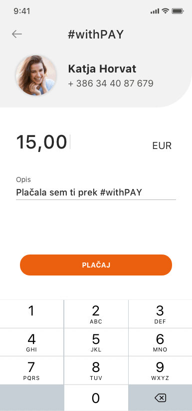 pregled stanja v mobilni banki