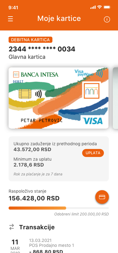visa inspire card