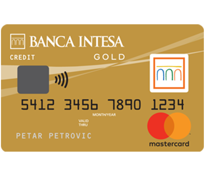 Mastercard Gold credit card