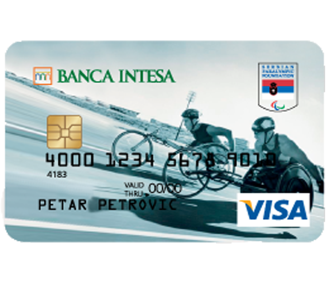 Visa Classic Paralympic credit card