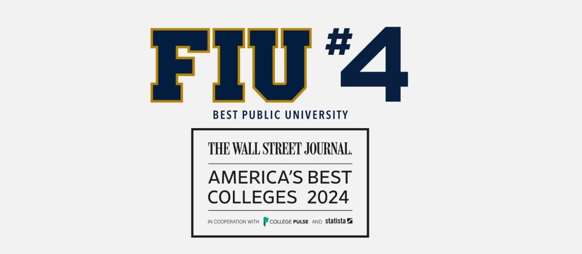 FIU No. 4 best public university, according to Wall Street Journal ...