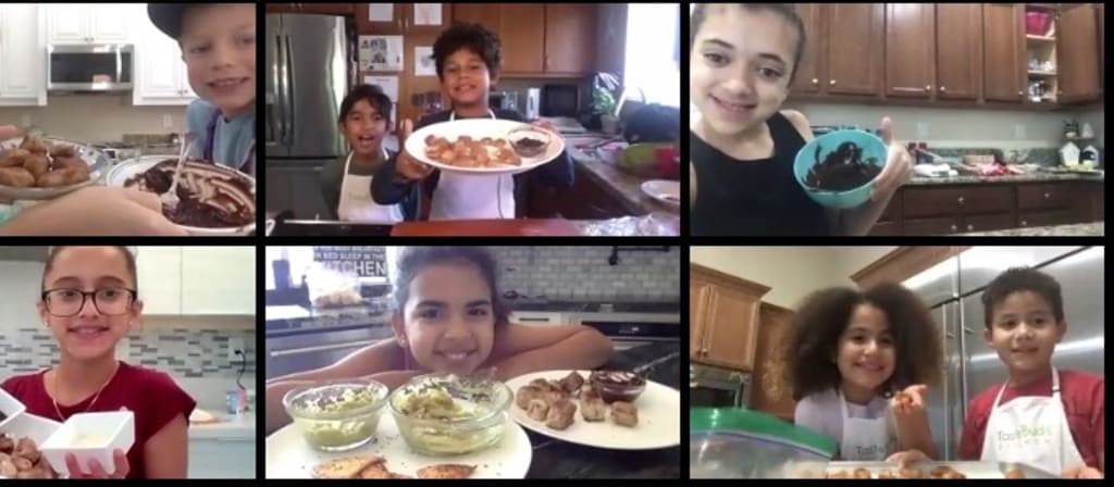 Sister entrepreneurs find a sweet spot with online culinary camps for