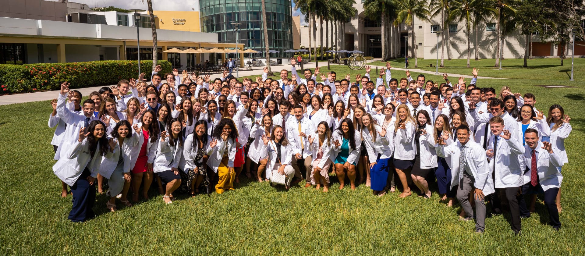 College of Medicine new class at White Coat Ceremony FIU