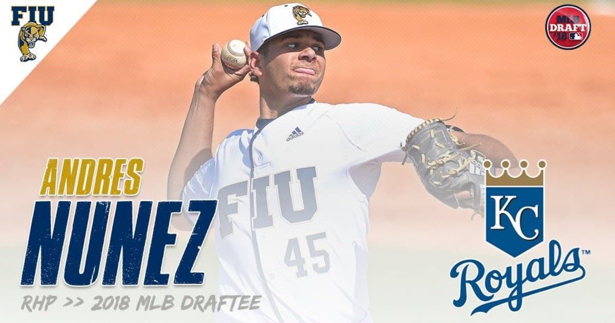 Andres Nunez drafted by Kansas City Royals | FIU News - Florida ...