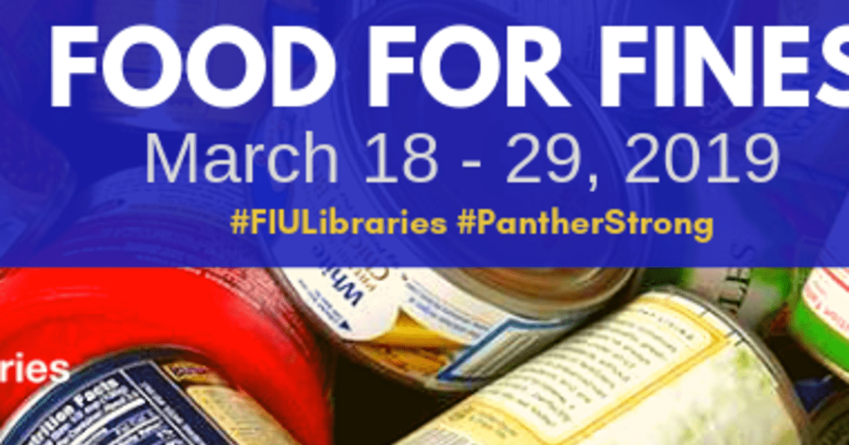 Want to settle your library debt? Donate to the student food pantry