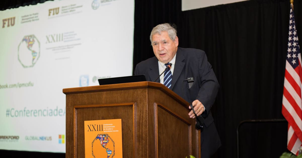 FIU professor elected president of the American Society for Public Administration for a second