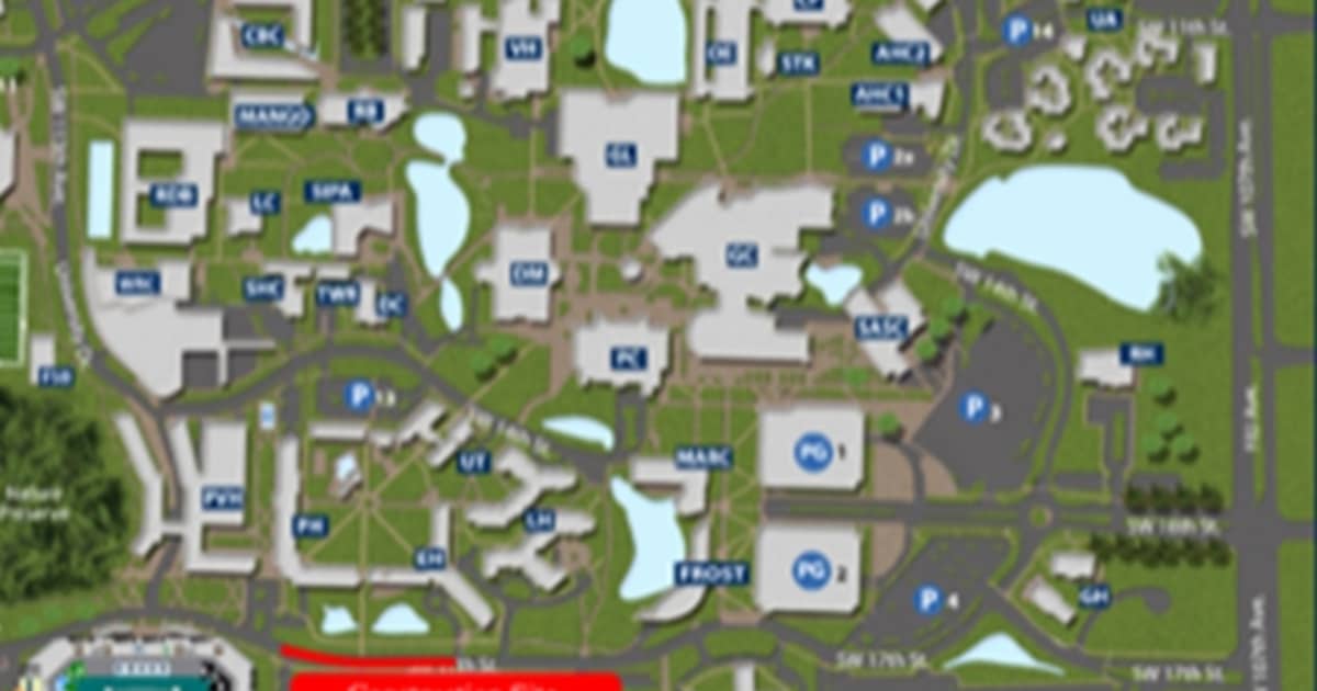 FIU MMC Campus Map