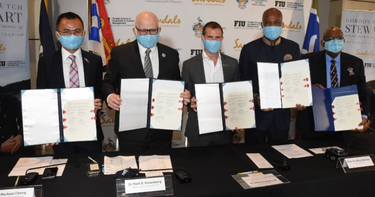 Hospitality alumnus' vision leads to new partnership with FIU Chaplin School, Sandals Resorts International and The University of the West Indies - Vimarsana News