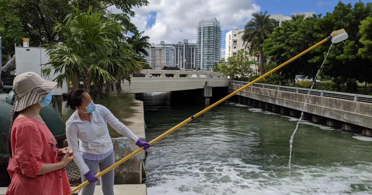 What are the health effects of toxin found in West Palm's water?