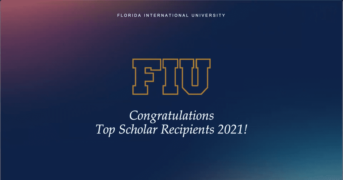 president and rector name the best scholarship recipients for 2021 | News from the FIU president and rector name the best scholarship recipients for 2021 | News from the FIU