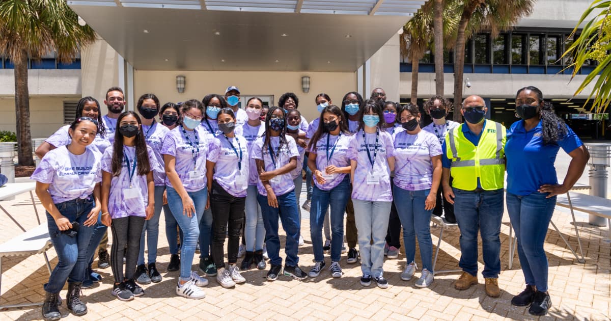 Summer camp empowers young women, inspires them to pursue construction