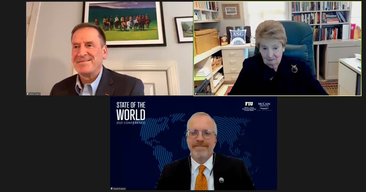 State of the World 2021 kicks off with Albright, FIU experts and more - Vimarsana News
