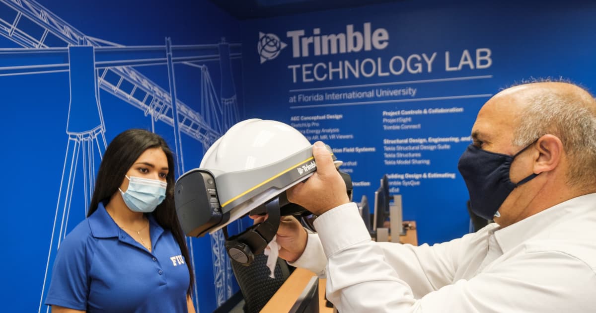 Trimble and FIU establish Trimble Technology Lab at the Moss School of