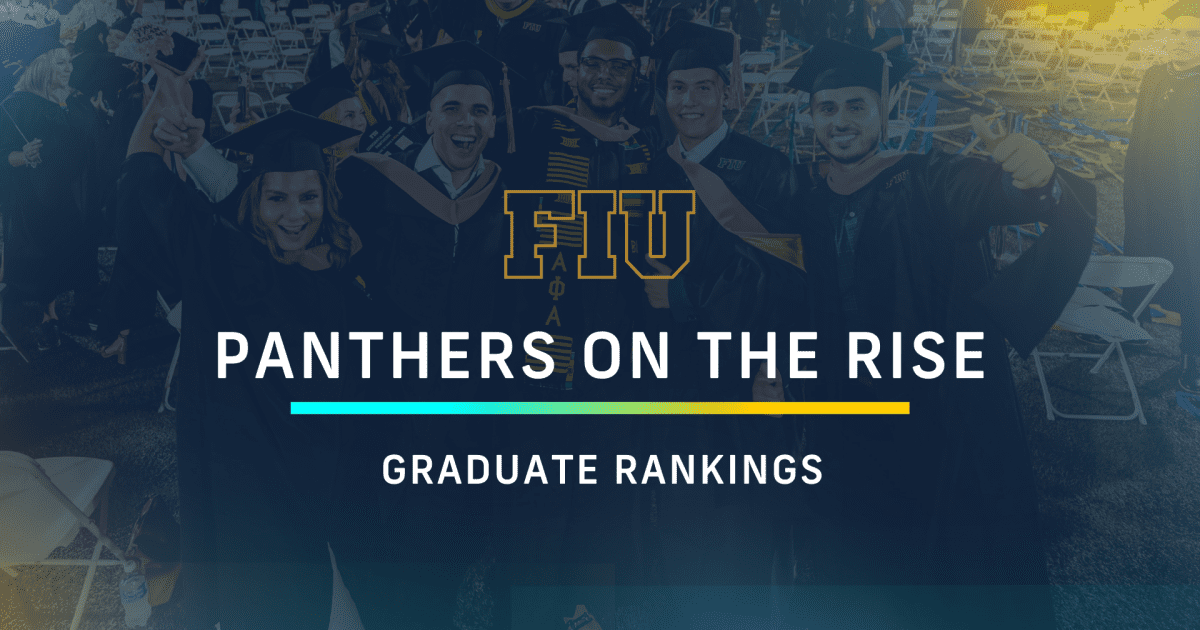 Us News And World Report Ranked Fiu Graduate Programs In The Top 50 Among Us Public 