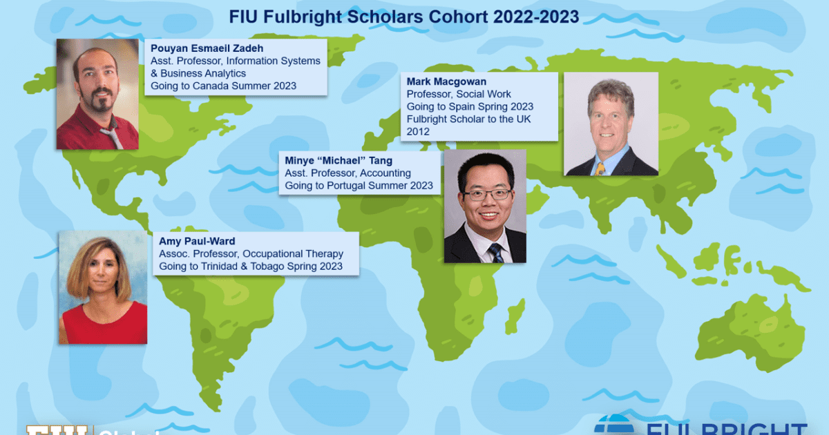 Fulbright sends FIU scholars to Canada, Portugal, Trinidad & Tobago and Spain in 2022-2023 - Vimarsana News