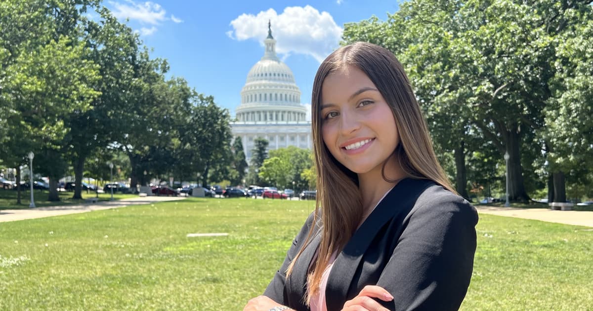 The DC intern supports women judges globally as she works to become a |  FIU news