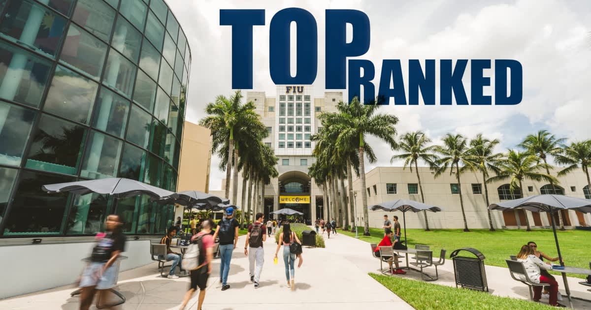 Real impact FIU earns two top national rankings alongside America’s