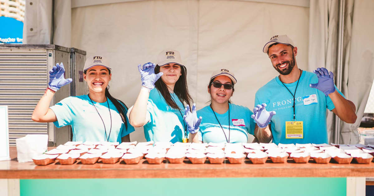 FIU Chaplin School of Hospitality & Tourism Management students assist in and benefit from the South Beach Wine & Food Festival® for the 22nd year - Vimarsana News