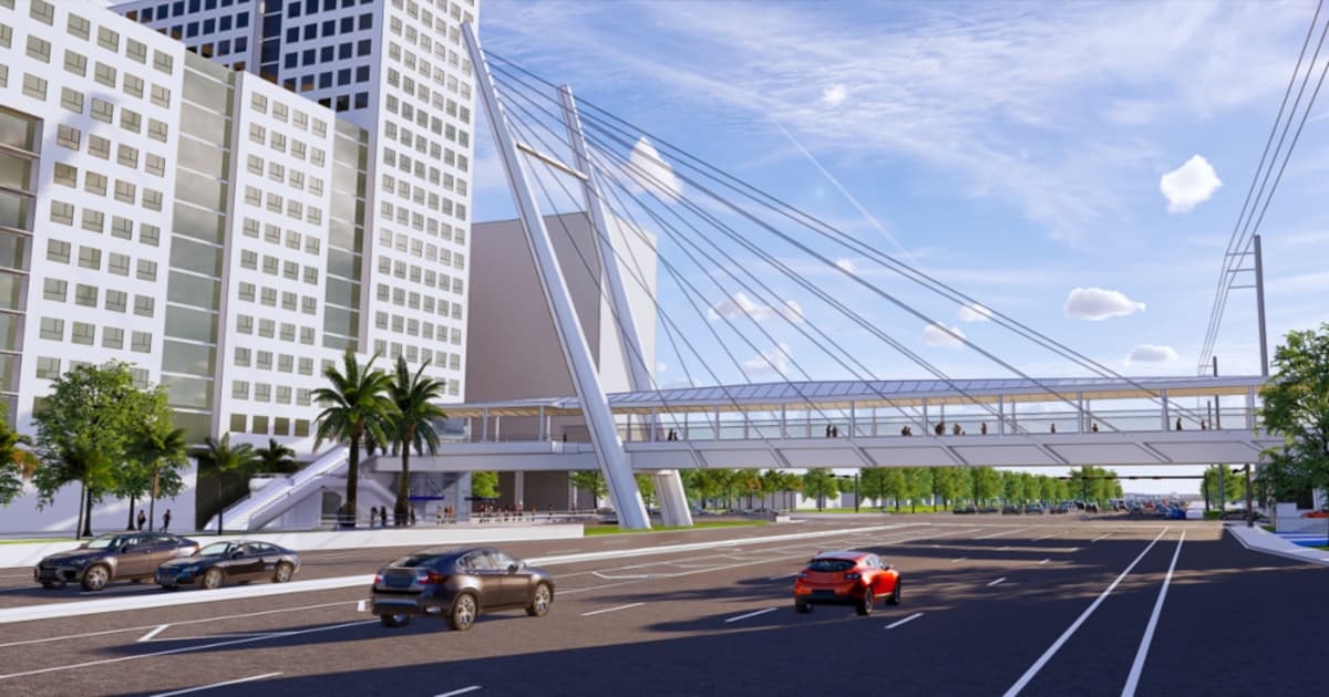 8th Street pedestrian bridge construction begins next month 8th Street pedestrian bridge construction begins next month