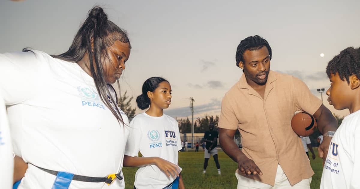 Sport meets sustainability: Institute of Environment partners with Football for Peace