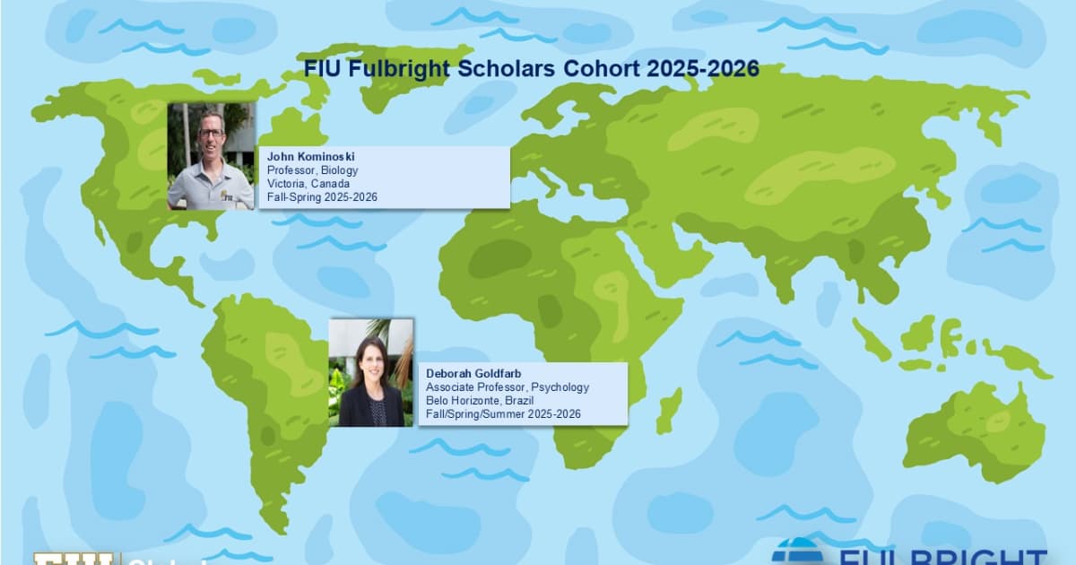 Two faculty awarded Fulbright fellowships for 2025-2026