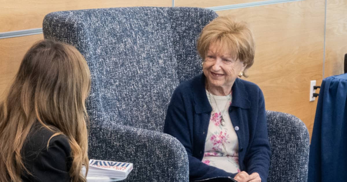 Holocaust survivor took center stage during week of campus observances and events