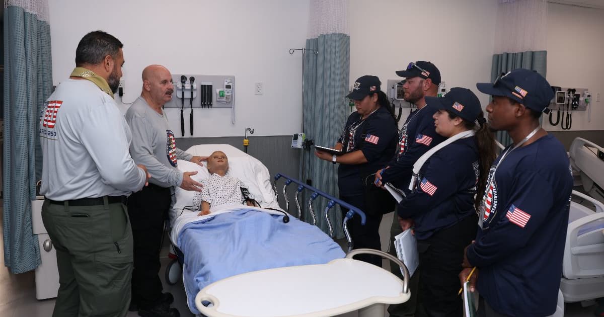 FIU disaster field exercise trains future responders for complex crises at home and abroad