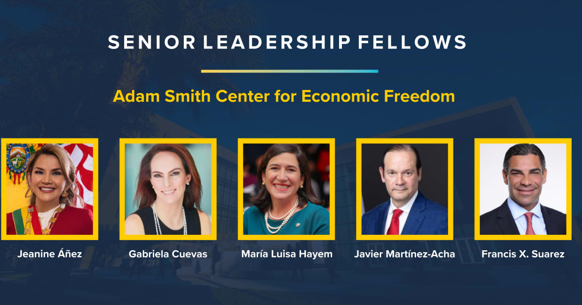 Adam Smith Center welcomes five renowned leaders