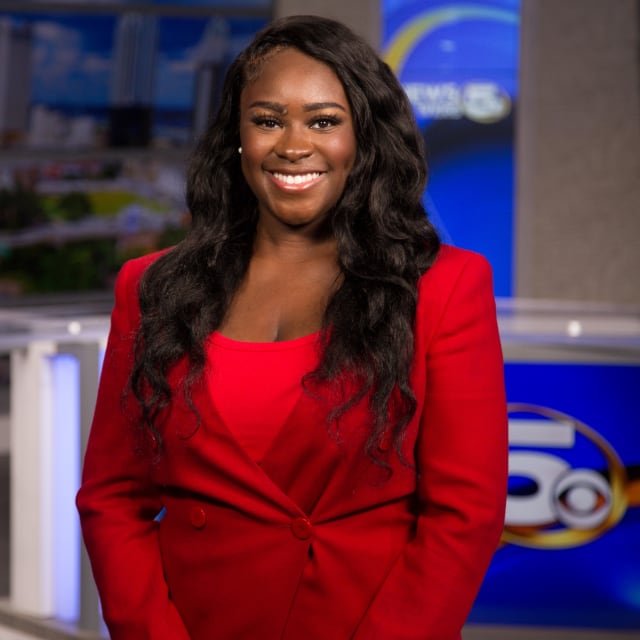 Got my first job as a TV reporter | FIU News - Florida International ...