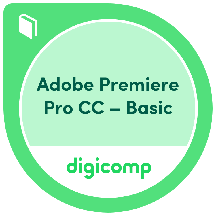 Badge Adobe Premiere Pro - Basic Digicomp