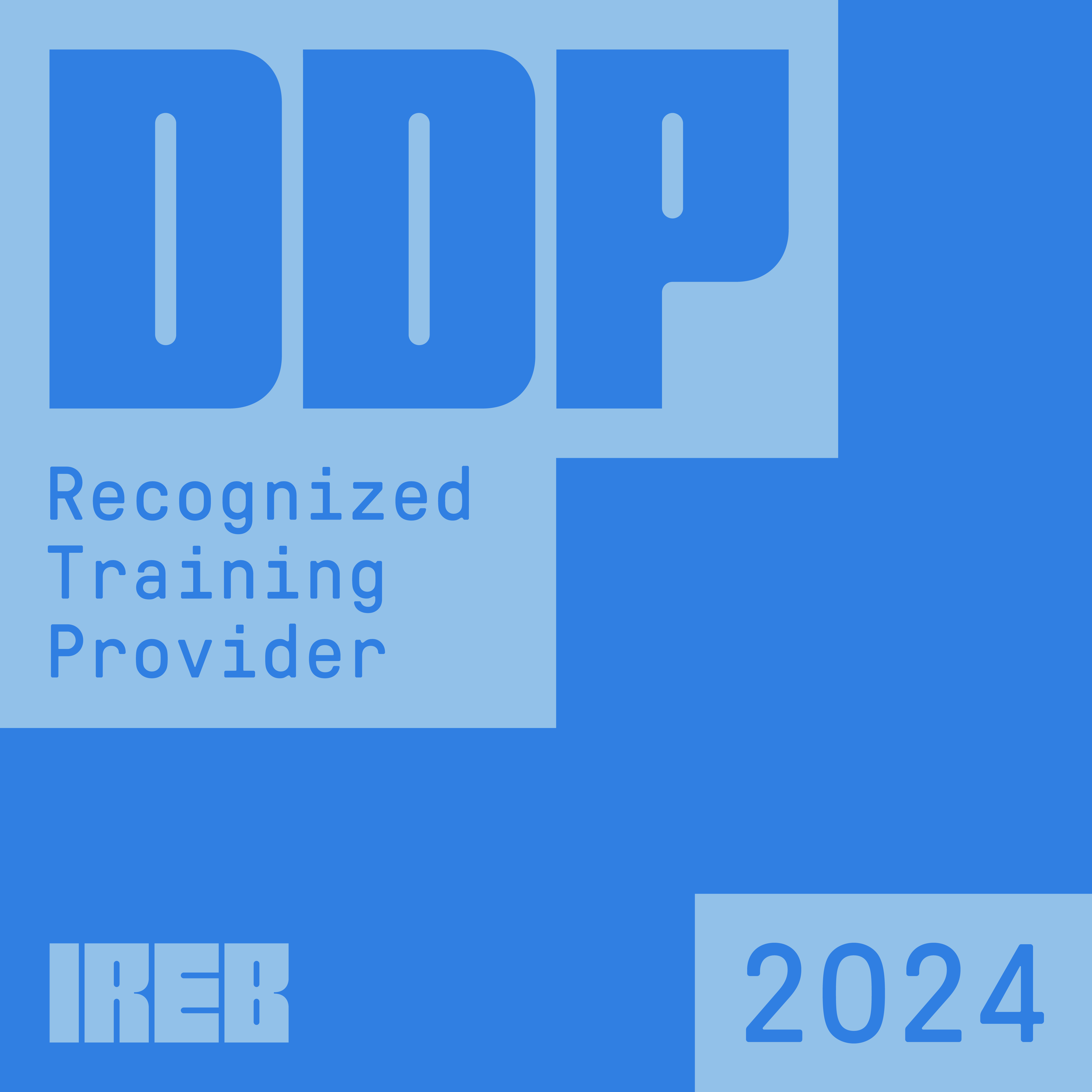 Recognized Training Provider IREB 